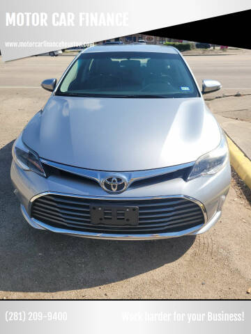 2016 Toyota Avalon XLE
