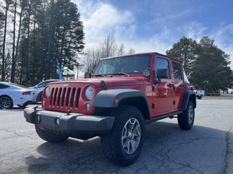 2014 Jeep Wrangler Unlimited for sale at Airbase Auto Sales in Cabot AR