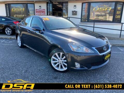 2010 Lexus IS 250 for sale at DSA Motor Sports Corp in Commack NY