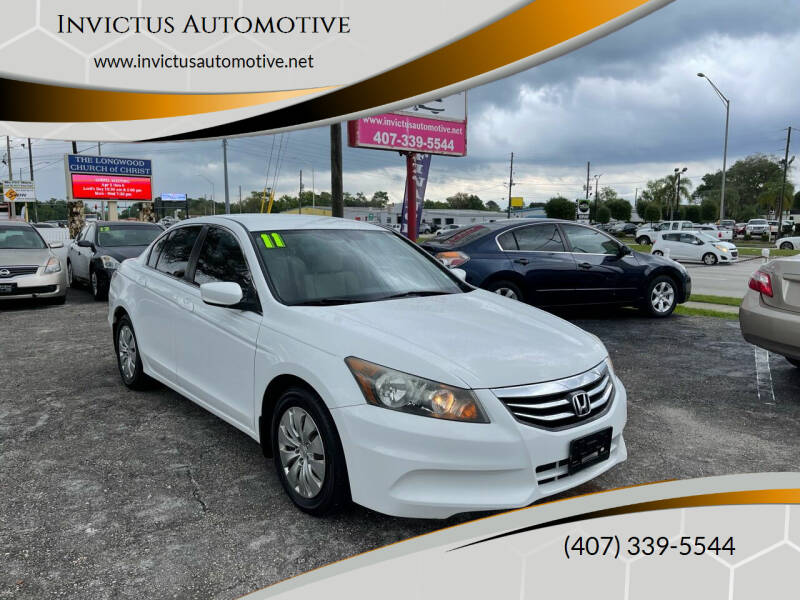 2011 Honda Accord for sale at Invictus Automotive in Longwood FL