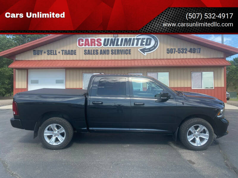 2018 RAM 1500 for sale at Cars Unlimited in Marshall MN