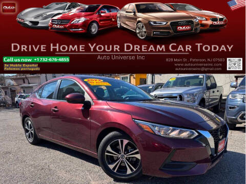 2022 Nissan Sentra for sale at Auto Universe Inc in Paterson NJ