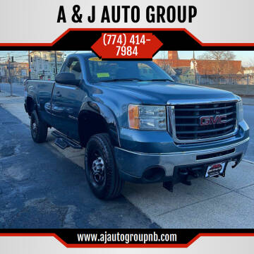 2009 GMC Sierra 2500HD for sale at A & J AUTO GROUP in New Bedford MA