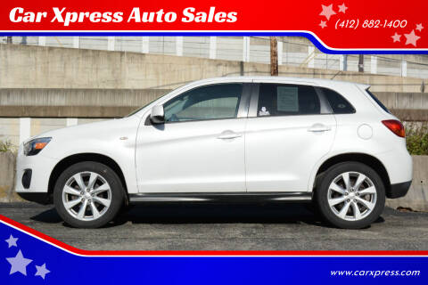 2015 Mitsubishi Outlander Sport for sale at Car Xpress Auto Sales in Pittsburgh PA