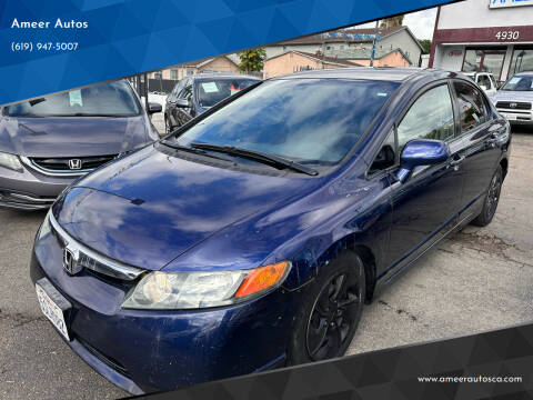 2006 Honda Civic for sale at Ameer Autos in San Diego CA