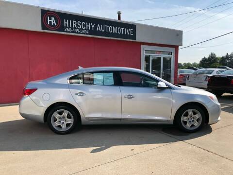 2010 Buick LaCrosse for sale at Hirschy Automotive in Fort Wayne IN