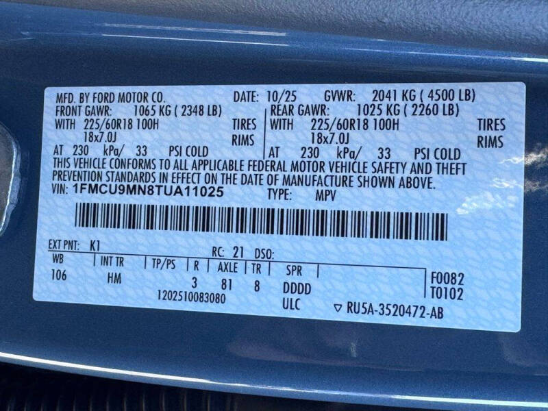 2026 Ford Escape ST-Line