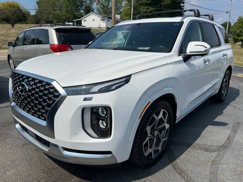 Used 2021 Hyundai Palisade Calligraphy with VIN KM8R7DHE8MU201987 for sale in Dillonvale, OH