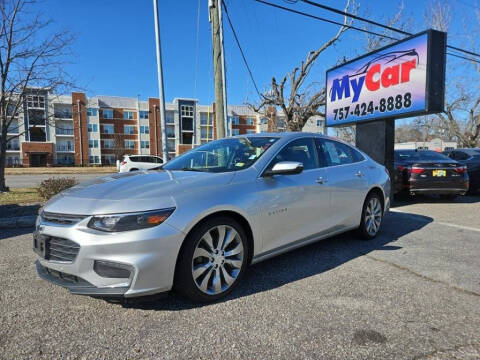 2017 Chevrolet Malibu for sale at My Car LLC in Virginia Beach VA