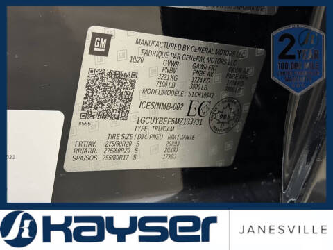 2021 Chevrolet Silverado 1500