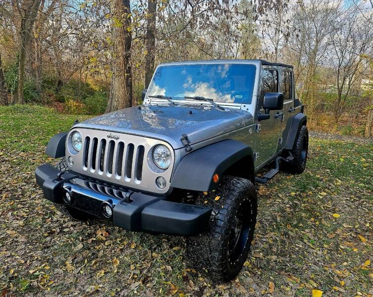 2015 Jeep Wrangler Unlimited for sale at GOLDEN RULE AUTO in Newark OH