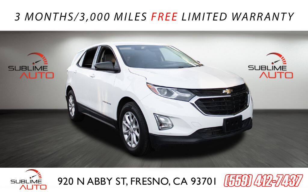 2019 Chevrolet Equinox for sale at SUBLIME AUTO in Fresno, CA