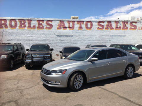 2012 Volkswagen Passat for sale at Robles Auto Sales in Phoenix AZ