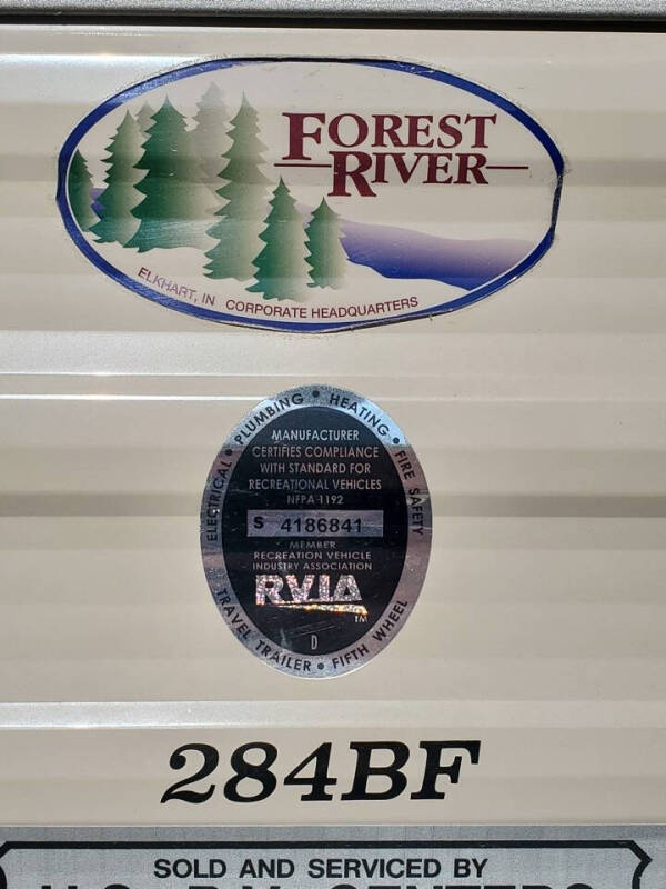 2017 Forest River 284BF Cherokee