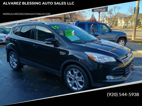 2015 Ford Escape for sale at ALVAREZ BLESSING AUTO SALES LLC in Green Bay WI