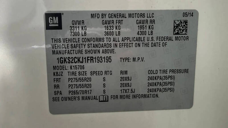 2015 GMC Yukon Denali