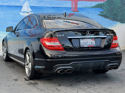 2012 Mercedes-Benz C-Class C 63 AMG