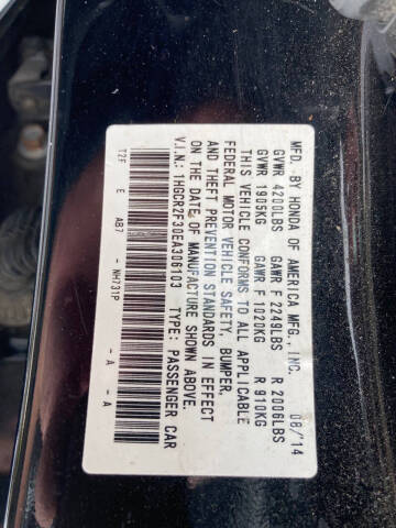 2014 Honda Accord LX