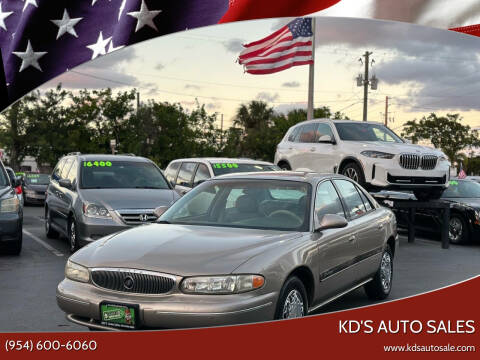 2002 Buick Century for sale at KD's Auto Sales in Pompano Beach FL