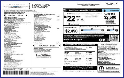 2024 Chrysler Pacifica Limited