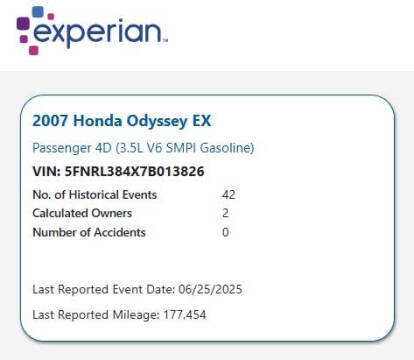 2007 Honda Odyssey EX