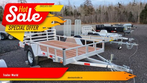 2025 Tero 5x10 3K Aluminum Utility for sale at Trailer World in Brookfield NS