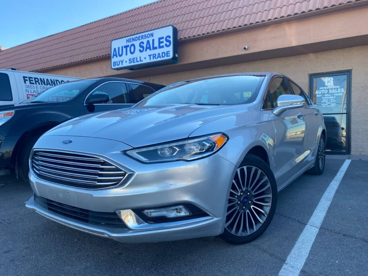 2017 Ford Fusion for sale at Henderson Auto Sales in Henderson, NV