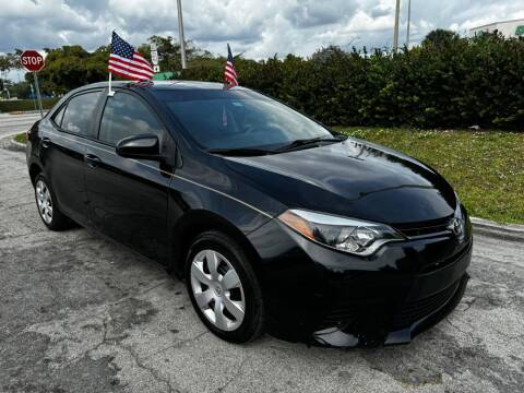 2015 Toyota Corolla for sale at Buy Here Miami Auto Sales in Miami FL