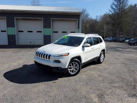 2015 Jeep Cherokee for sale at BALD EAGLE AUTO SALES LLC in Mifflinburg PA