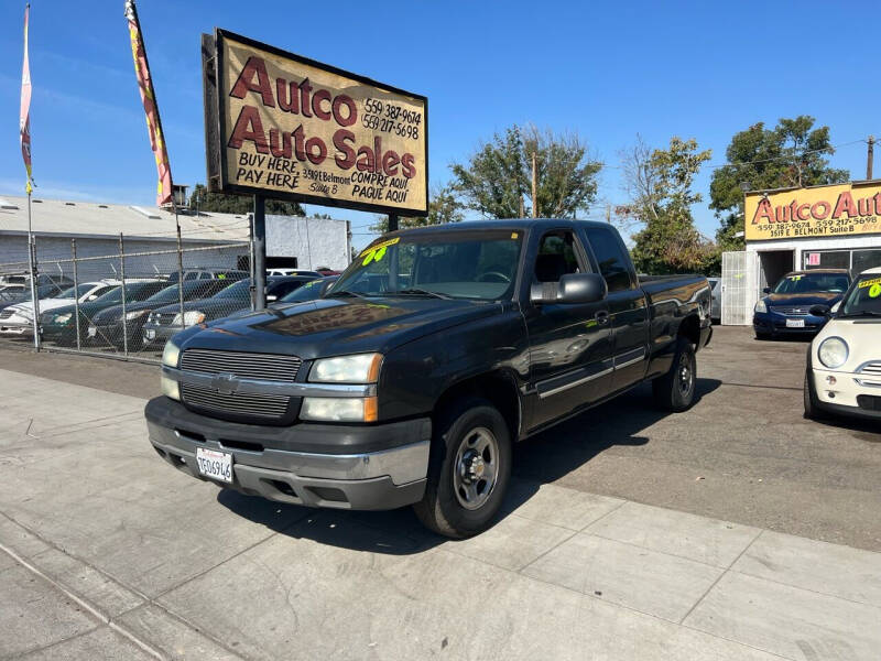 2004 Chevrolet Silverado 1500 for sale at FRESNO MOTORS in Fresno CA
