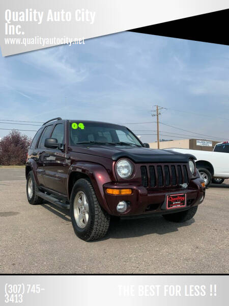 2004 Jeep Liberty for sale at Quality Auto City Inc. in Laramie WY