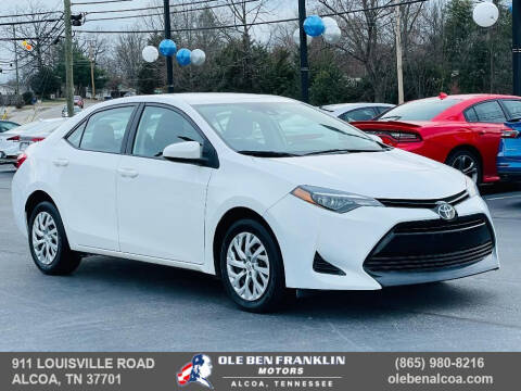2019 Toyota Corolla for sale at Ole Ben Franklin Motors KNOXVILLE - Alcoa in Alcoa TN