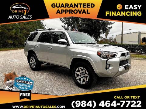 2019 Toyota 4Runner for sale at Drive 1 Auto Sales in Wake Forest NC