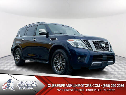 2019 Nissan Armada for sale at Ole Ben Franklin Motors KNOXVILLE - Clinton Highway in Knoxville TN