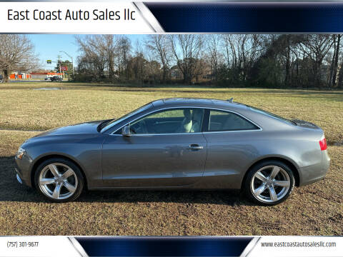 2014 Audi A5 for sale at East Coast Auto Sales llc in Virginia Beach VA