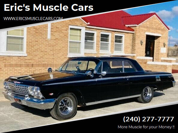 1962 Chevrolet Impala for sale at Eric's Muscle Cars in Clarksburg MD
