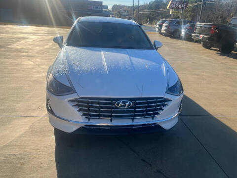 2021 Hyundai Sonata Hybrid Blue