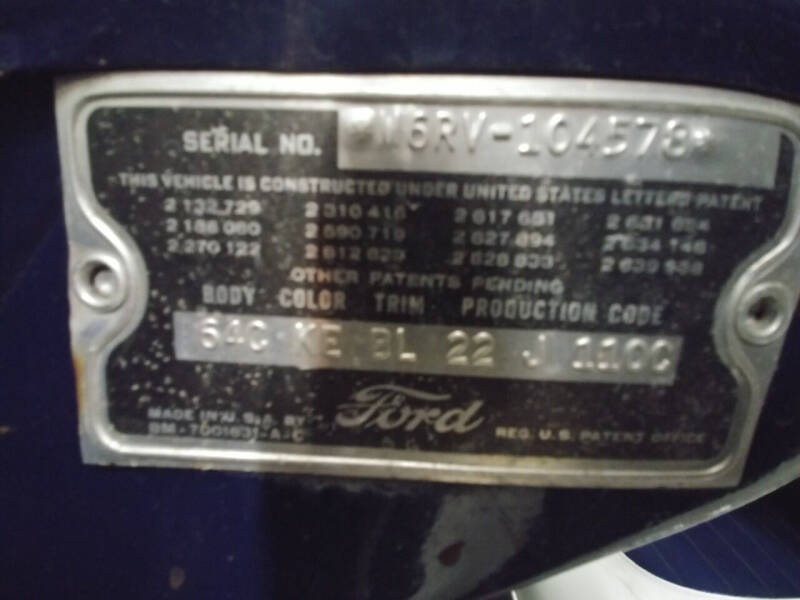 1956 Ford Crown Victoria