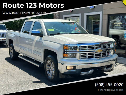 2015 Chevrolet Silverado 1500 for sale at Route 123 Motors in Norton MA