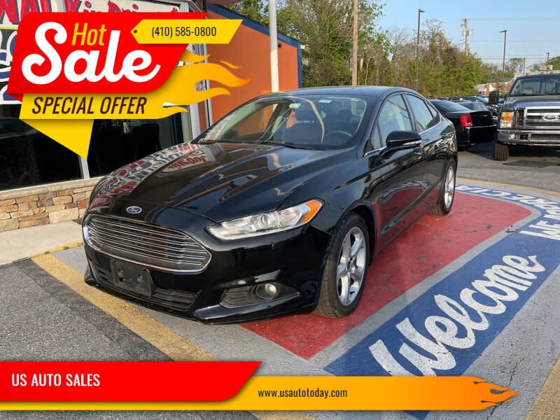 2016 Ford Fusion for sale at US AUTO SALES in Baltimore MD