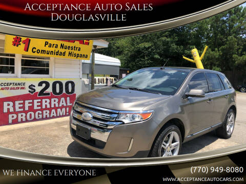 2012 Ford Edge for sale at Acceptance Auto Sales Douglasville in Douglasville GA
