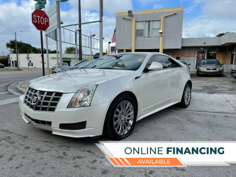 2012 Cadillac CTS for sale at Global Auto Sales USA in Miami FL