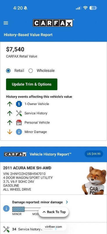2011 Acura MDX SH-AWD