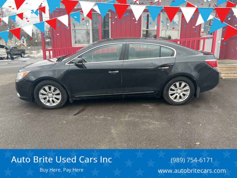 2010 Buick LaCrosse for sale at Auto Brite Used Cars Inc in Saginaw MI