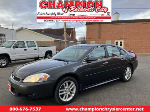 2013 Chevrolet Impala for sale at CHAMPION CHRYSLER CENTER in Rockwell City IA