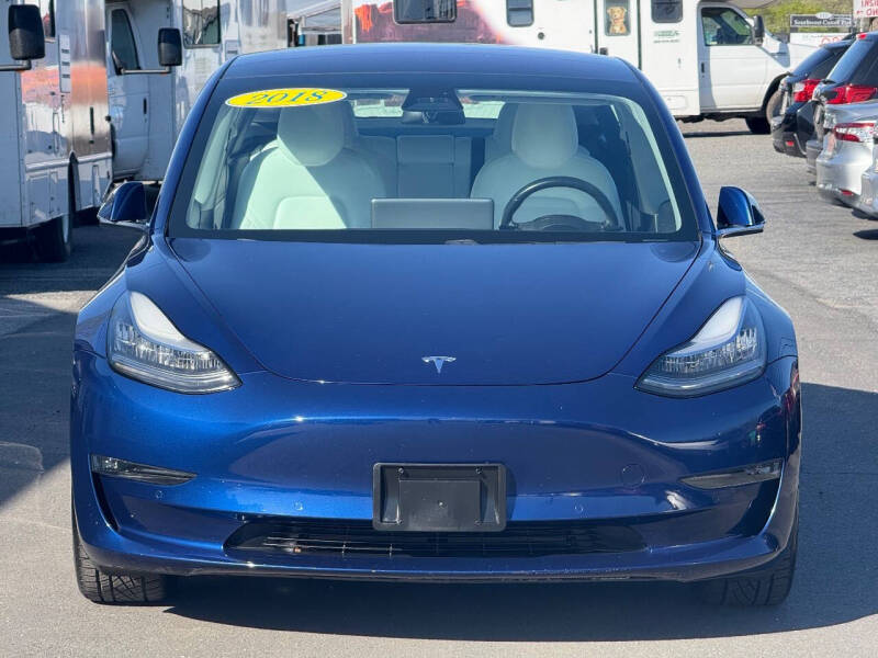 Used 2018 Tesla Model 3 Base with VIN 5YJ3E1EB4JF086205 for sale in Worcester, MA