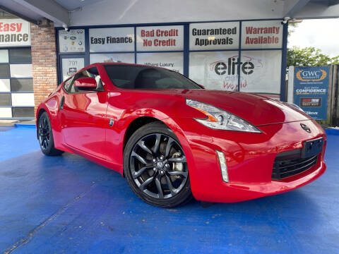 2017 Nissan 370Z for sale at ELITE AUTO WORLD in Fort Lauderdale FL