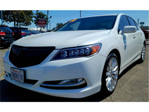 2015 Acura RLX for sale at MERCED AUTO WORLD in Merced CA