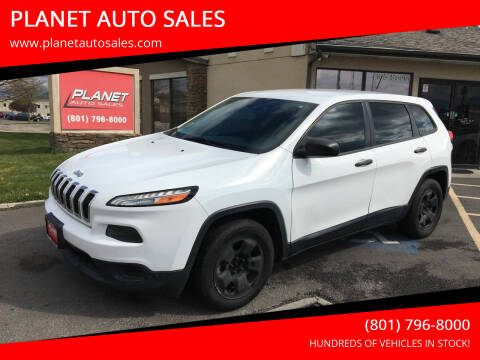 2016 Jeep Cherokee for sale at PLANET AUTO SALES in Lindon UT