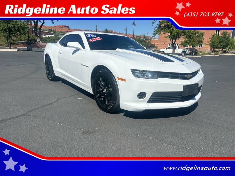 2014 Chevrolet Camaro for sale at Ridgeline Auto Sales in Saint George UT